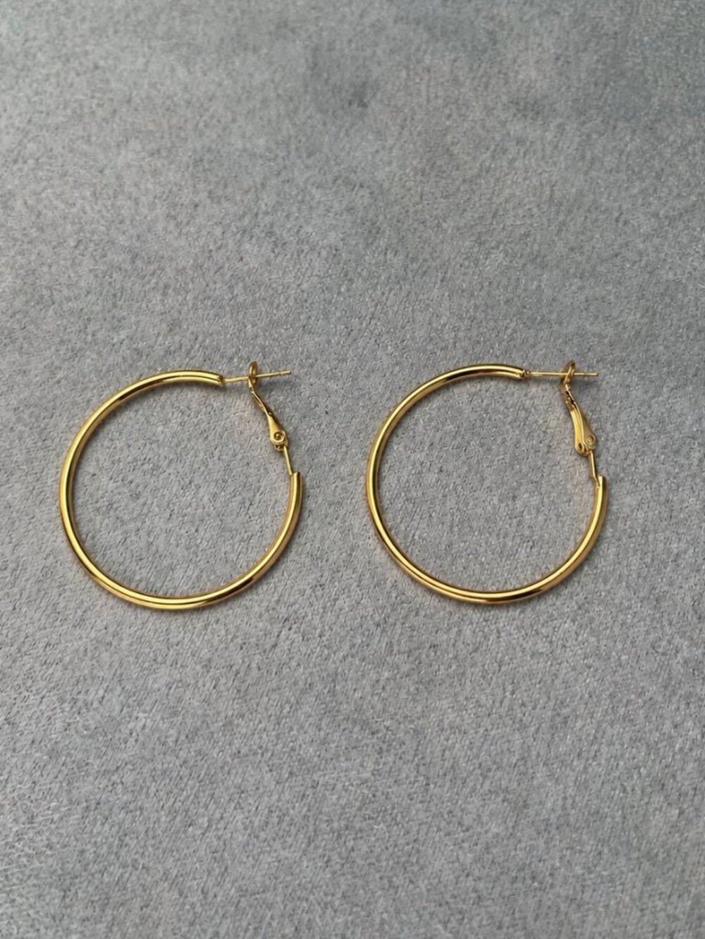 18K Gold Vermeil Essential Hoops – 40mm